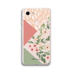 Sweet heaven geometrics: Google Pixel 3 XL Transparant Hoesje