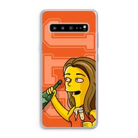 Jamie Lee Simpson: Samsung Galaxy S10 5G Transparant Hoesje