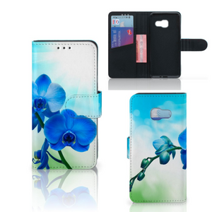 Samsung Galaxy A3 2017 Hoesje Orchidee Blauw - Cadeau voor je Moeder