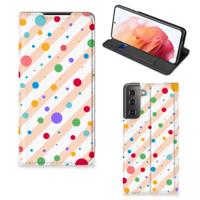 Samsung Galaxy S21 | Hoesje met Magneet | Dots