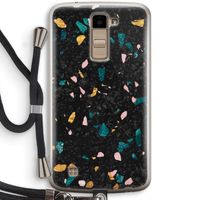 Terrazzo N°10: LG K10 (2016) Transparant Hoesje met koord