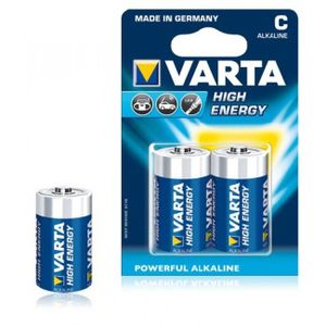Varta 2x 1.5V C Wegwerpbatterij Alkaline