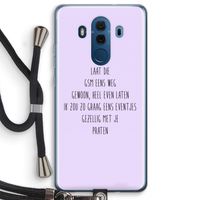 GSM: Huawei Mate 10 Pro Transparant Hoesje met koord