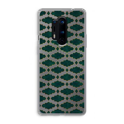 Moroccan tiles: OnePlus 8 Pro Transparant Hoesje