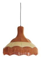 Light & Living Hanglamp 'Mizia' Velvet, 60cm, kleur Oranje