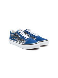 Vans Kids baskets Old Skool imprimées - Bleu