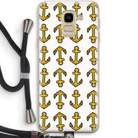 Musketon Anchor: Samsung Galaxy J6 (2018) Transparant Hoesje met koord