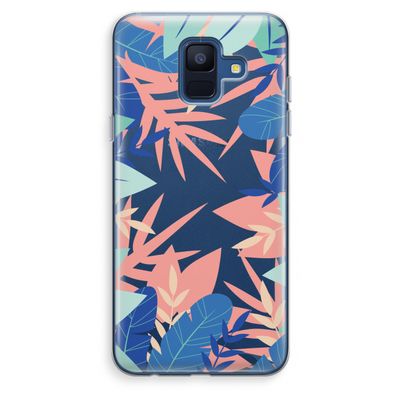 Tropisch: Samsung Galaxy A6 (2018) Transparant Hoesje