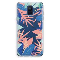 Tropisch: Samsung Galaxy A6 (2018) Transparant Hoesje