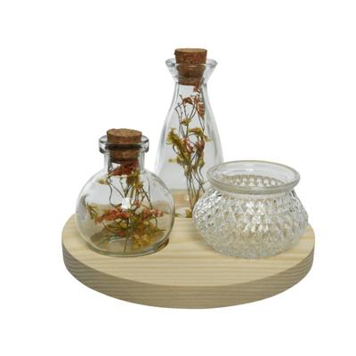 Decoris Schaal met decoratie ø18