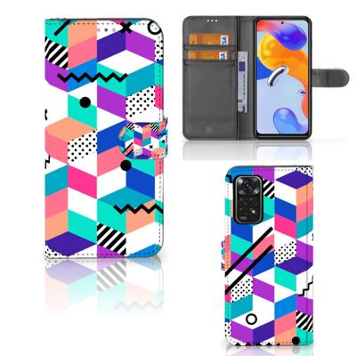 Xiaomi Redmi Note 11 Pro 5G/4G | Book Case | Blokken Kleurrijk