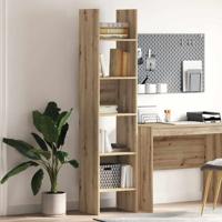 Boekenkast artisanaal eikenkleurig 40 x 35 x 180 cm