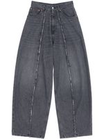 MM6 Maison Margiela jean à coupe ample - Gris