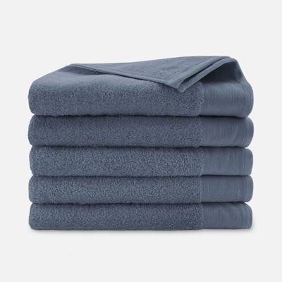 Walra Soft Cotton Handdoeken 70 x 140 cm - 550 gr/m² - Indigo - 5 stuks