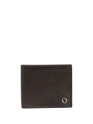 Orciani portefeuille en cuir à design pliant - Marron