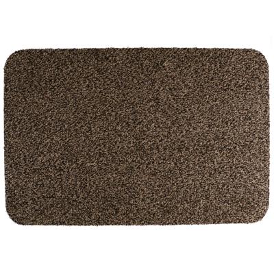 Deurmat/droogloopmat - antislip - taupe - 40 x 60 cm