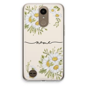 Daisies: LG K10 (2017) Transparant Hoesje