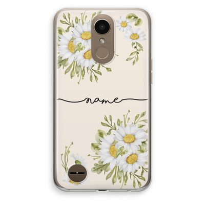 Daisies: LG K10 (2017) Transparant Hoesje