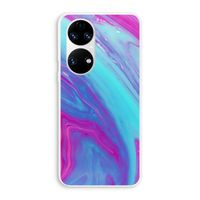 Zweverige regenboog: Huawei P50 Transparant Hoesje