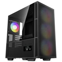 DeepCool CH560 Digital Midi-tower PC-behuizing Zwart 4 voorgeïnstalleerde LED-ventilators - thumbnail