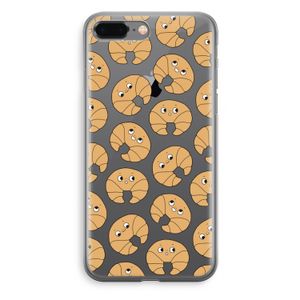 Croissant: iPhone 8 Plus Transparant Hoesje