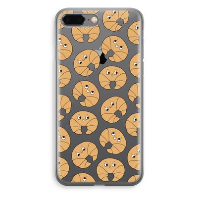 Croissant: iPhone 8 Plus Transparant Hoesje