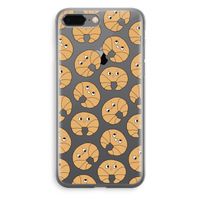 Croissant: iPhone 8 Plus Transparant Hoesje