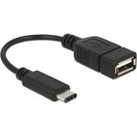 USB 2.0 adapterkabel, USB-C > USB-A Adapter