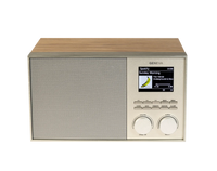 Geneva DeCon S internet, DAB+ en FM radio met Spotify en Bluetooth - champagne/walnoot Geneva DeCon S internet, DAB+ en FM radio met Spotify en Bluetooth - champagne/walnoot