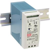MW Mean Well DRC-60B DIN-rail netvoeding 27.6 V/DC 1.4 A 59 W Aantal uitgangen:2 x Inhoud 1 stuk(s)