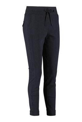 Downhill stripe trousers - dark blue/off white - 07015