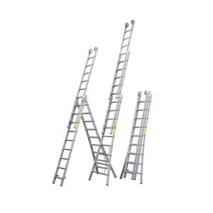 Little Jumbo Reformladder SuperPRO uitgebogen bomen blank - 3x10 sporten - 1250500310