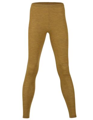 Dames Legging Merino Wol Engel Natur Kleur Safraan Maat 42/44 - Large