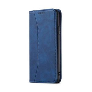 OPPO A57 hoesje - Bookcase - Pasjeshouder - Portemonnee - Kunstleer - Blauw