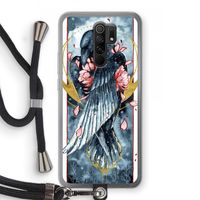 Golden Raven: Xiaomi Redmi 9 Transparant Hoesje met koord