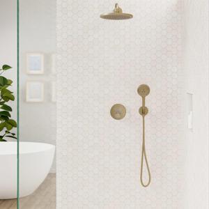 Hansgrohe Showerselect s Doucheset inbouw thermostaat 2 functies brushed bronze SW481756 / SW545415 / SW490198 / SW773885 / SW3589