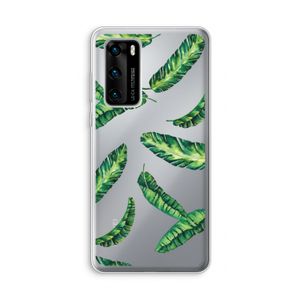 Lange bladeren: Huawei P40 Transparant Hoesje