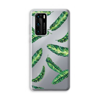 Lange bladeren: Huawei P40 Transparant Hoesje