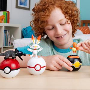 Pokémon MEGA Construction Set Fire-Type Trainer Team