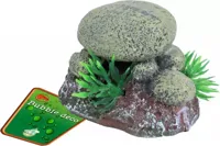 Boon aqua deco ornament bubbel polyresin stenen met uitstromer, 6 cm