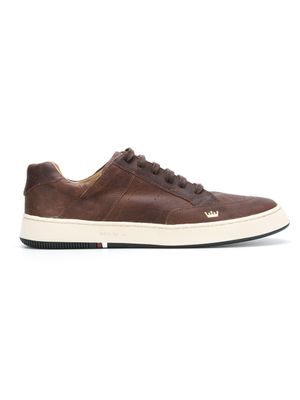 Osklen baskets à lacet - Marron