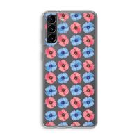 Klaproosjes: Samsung Galaxy S21 Plus Transparant Hoesje