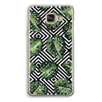Geometrische jungle: Samsung Galaxy A5 (2016) Transparant Hoesje