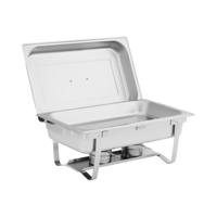 Chafing dish - GN 1/1 - 9 L - 2 Brandstofcontainer - 500x300x60 mm - Royal Catering
