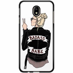 Samsung Galaxy J7 2017 hoesje - Badass girl