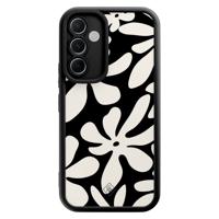 Samsung Galaxy A55 zwarte case - Noir bloom Samsung Galaxy A55 zwarte case - Noir bloom