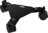 Nature planttrolley metaal verstelbaar 27-37cm zwart