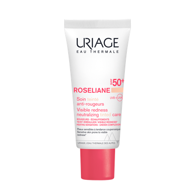 Uriage Roséliane Getinte Dagcrème Licht Anti-Roodheid SPF50+ 40ml