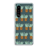 Sansevieria: Sony Xperia 5 III Transparant Hoesje