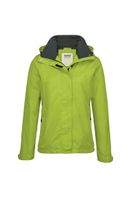 Hakro 262 Women's rain jacket Colorado - Kiwi - 2XL